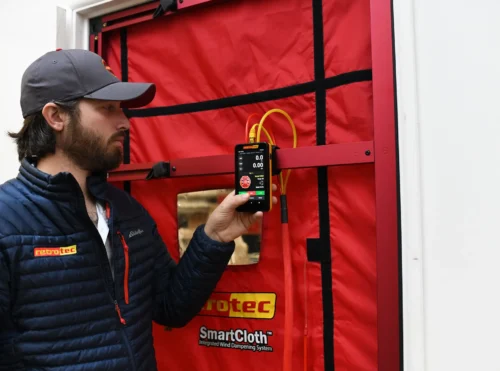 Model 5100 Blower Door with DM32X Gauge Model 5100 Blower Door with DM32X Gauge