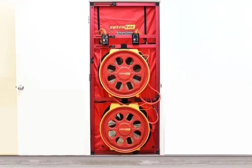 5210 Blower Door Setup 5210 Blower Door Setup