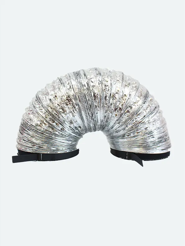 Mylar Flex Duct ā 12 ft (4 m), 10" (25 cm) Diameter
