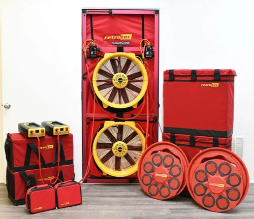 7210 Blower Door System Setup Open Fans 7210 Blower Door System Setup Open Fans
