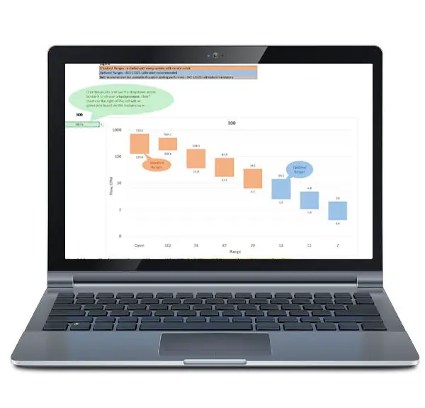DM32X Flow Calculator